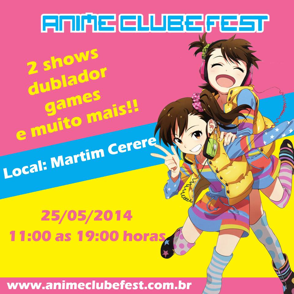 Anime clube Fest - flyer 1