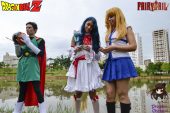 Samui | Great Sayaman - Dragon Ball / Yane Nakamura | Wendy - Fairy Tail / Daniela | Lucy - Fairy Tail