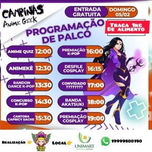 1° Campinas Anime Geek