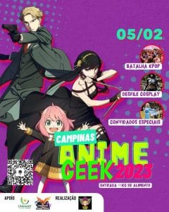 Campinas Anime Geek 2023 - folder